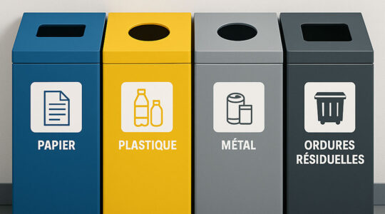 poubelles de tri